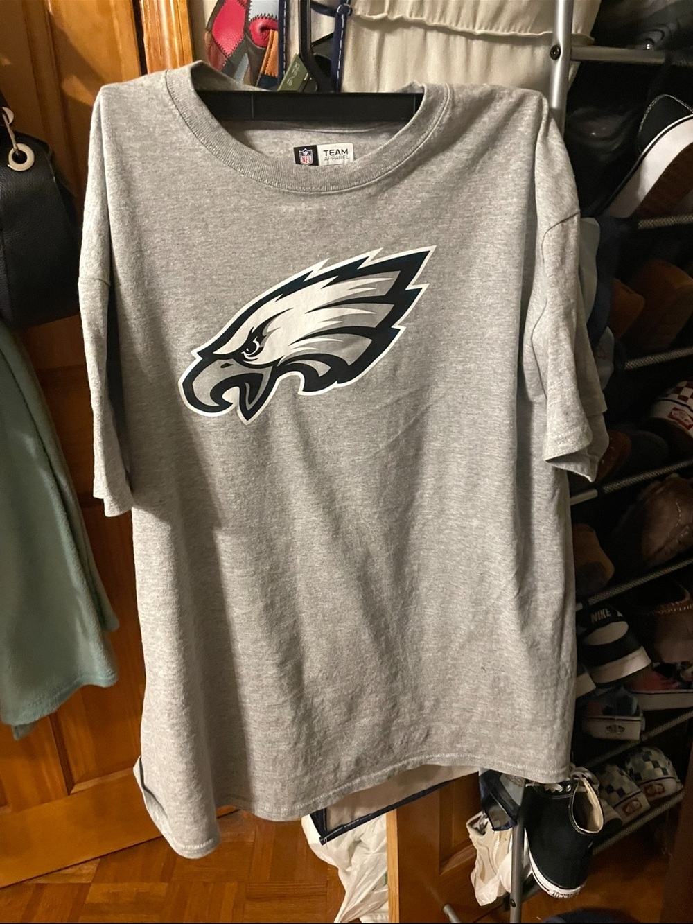Team Apparel Gray NFL Fan T-Shirt